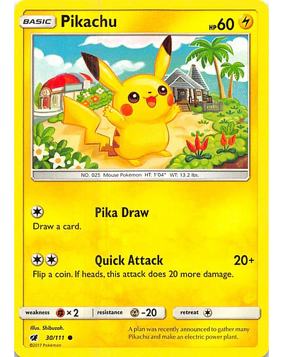 Pikachu 30/111