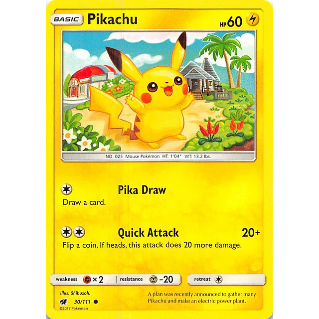 Pikachu 30/111