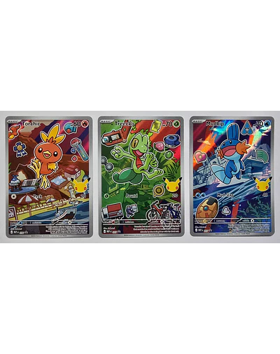 Trio Pokémon Hoenn First Partner Serie 3