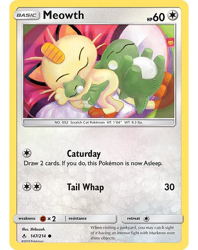 Meowth 147/214
