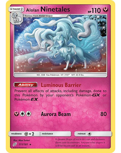 Alolan Ninetales 111/181