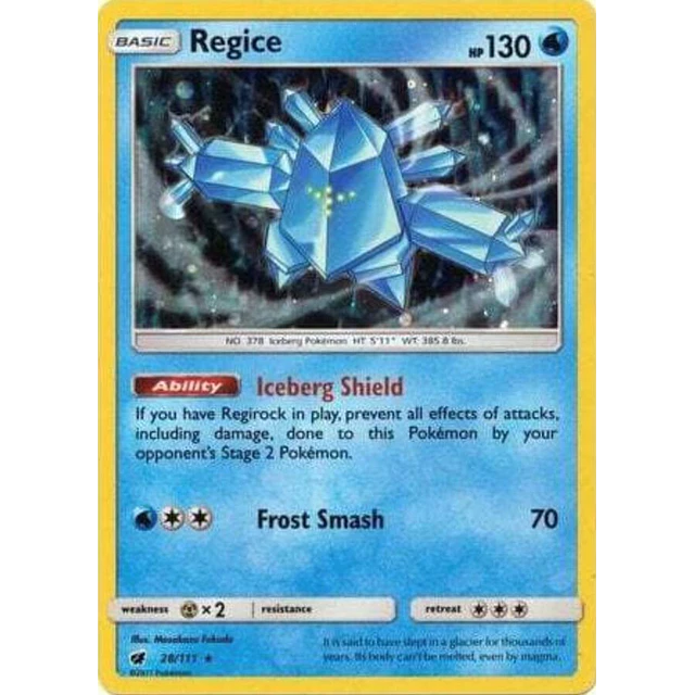 Regice - 28/111 