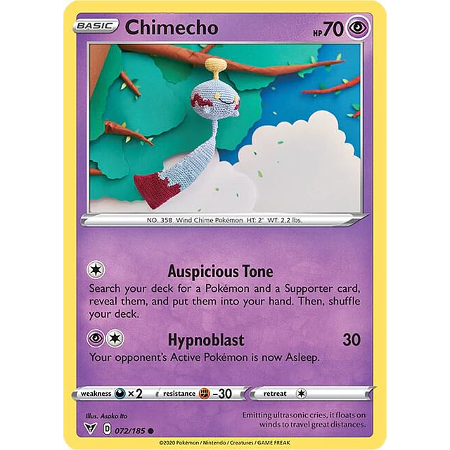 Chimecho 72/185