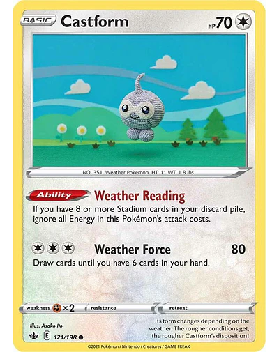 Castform 121/198