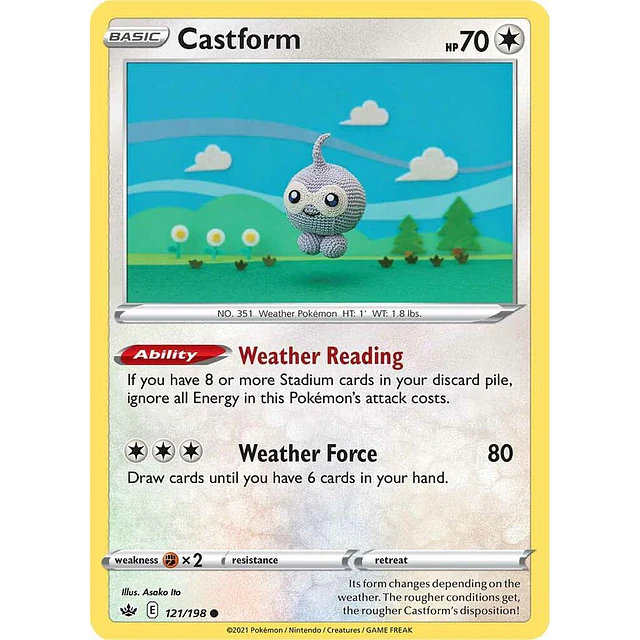 Castform 121/198
