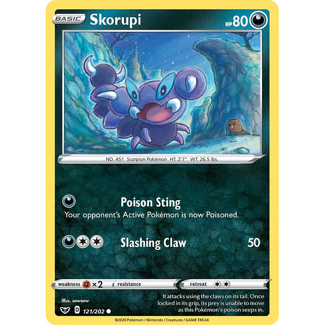 Skorupi 121/202