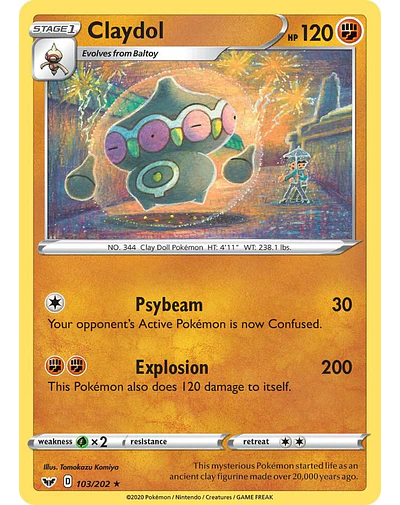 Claydol 103/202