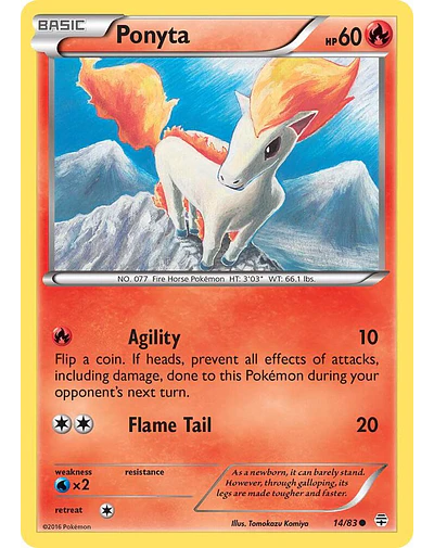 Ponyta 14/83