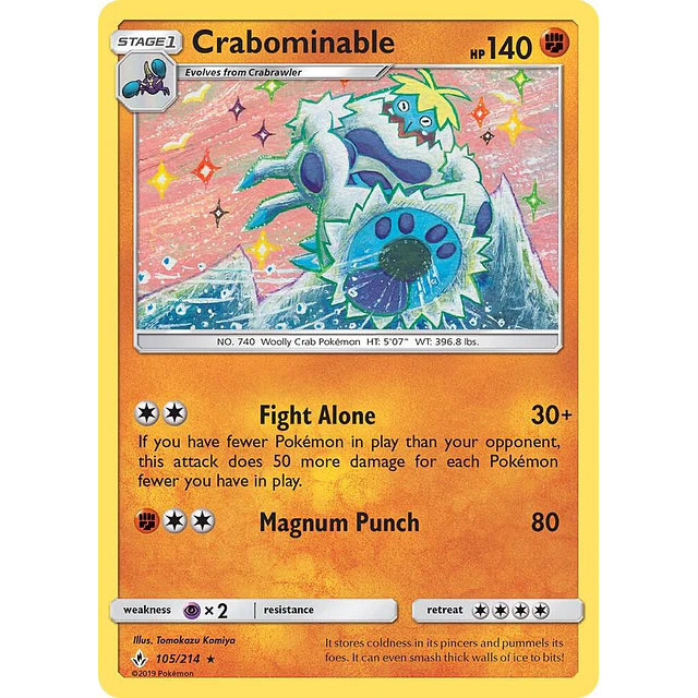 Crabominable 105/214
