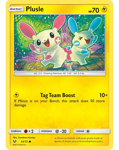 Plusle 33/73