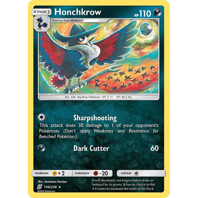Honchkrow 130/236