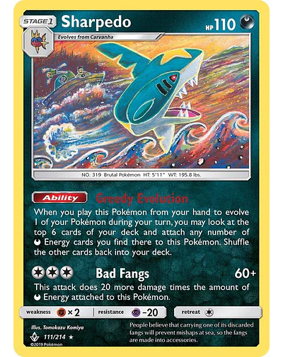 Sharpedo 111/214