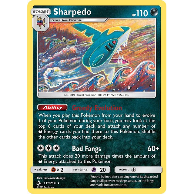 Sharpedo 111/214