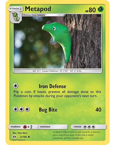 Metapod 2/149