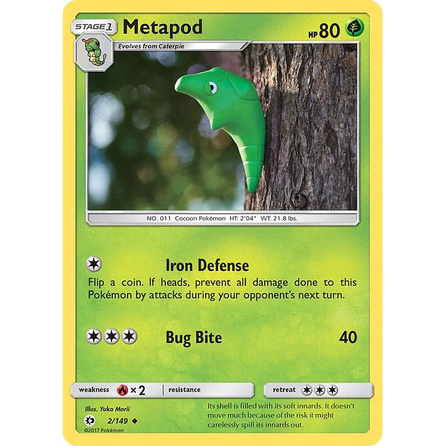 Metapod 2/149