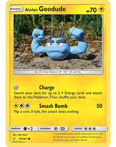 Alolan Geodude 35/181