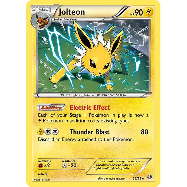 Jolteon 26/98