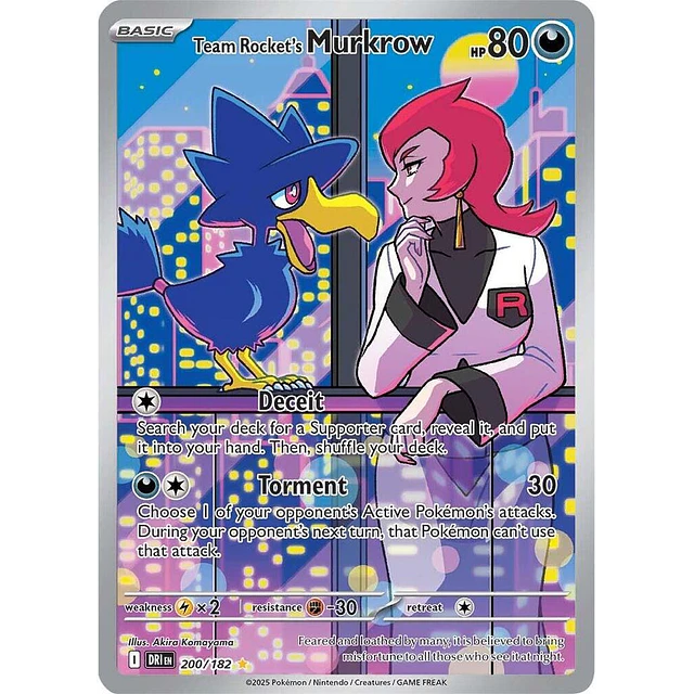 Team Rocket's Murkrow - 200/182