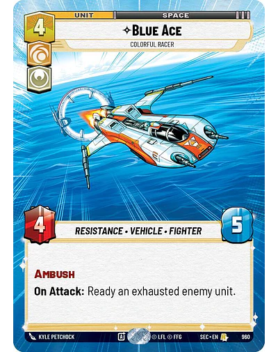 Blue Ace - Colorful Racer 