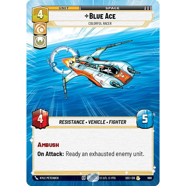 Blue Ace - Colorful Racer 