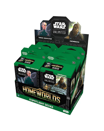 - PREVENTA - Star Wars Unlimited - Homeworlds - Spotlight Deck (ING)