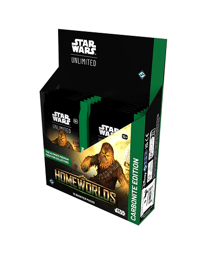 - PREVENTA - Star Wars Unlimited - Homeworlds - Carbonite Booster Box (ING)
