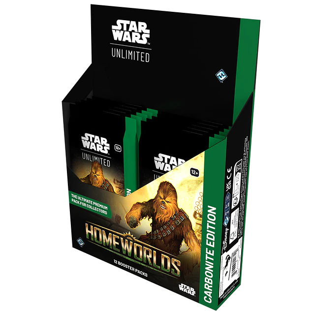 - PREVENTA - Star Wars Unlimited - Homeworlds - Carbonite Booster Box (ING)