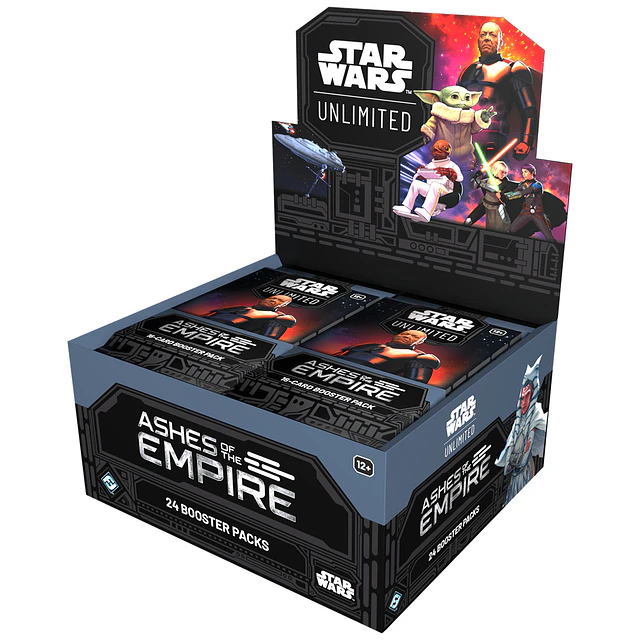 STAR WARS UNLIMITED - ASHES OF THE EMPIRE BOOSTER DISPLAY ESPAÑOL
