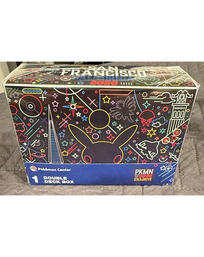 Deck Box Doble - Pokemon XP - San Francisco Exclusive 