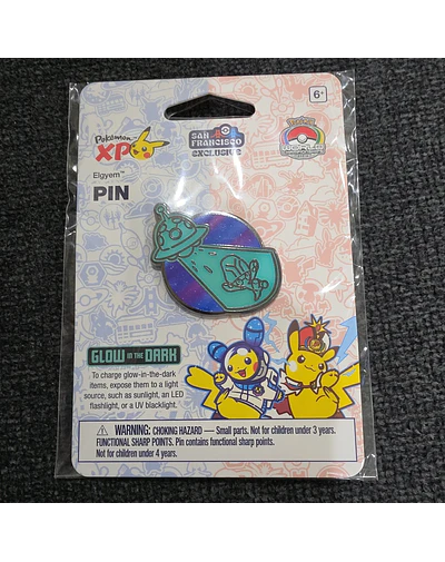 Pin Elgyem ''Glow in the Dark'' Pokémon XP 2026