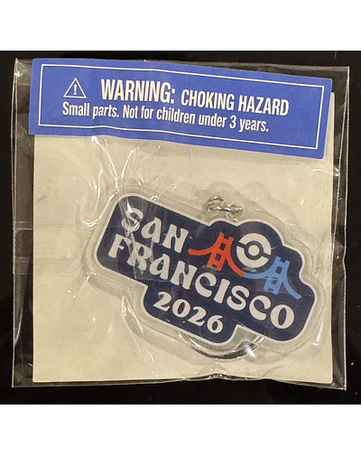 Llavero ''San Francisco'' - Pokémon XP 2026