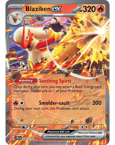 Blaziken ex 024/159