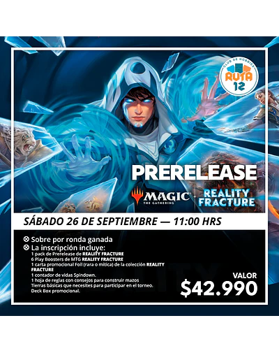 Prelanzamiento Realidad Fracturada - Magic The Gathering