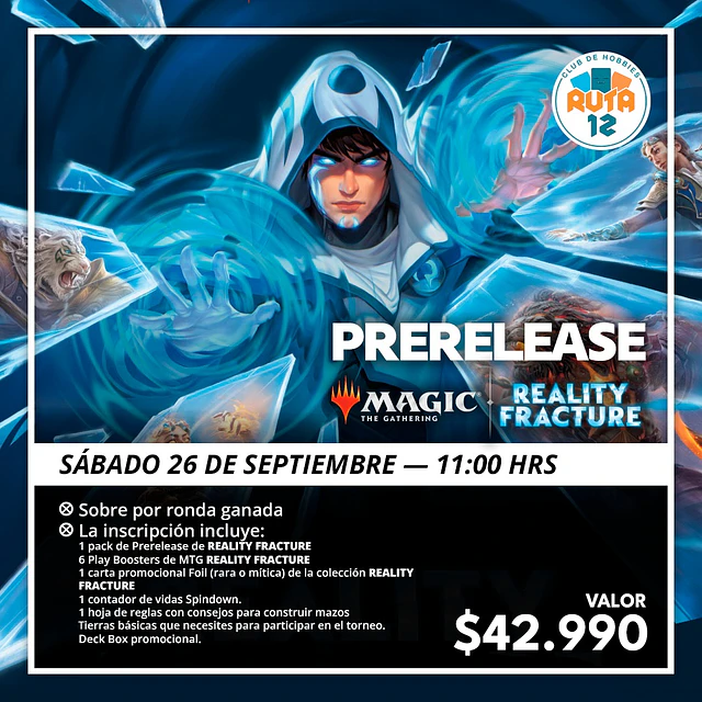 Prelanzamiento Realidad Fracturada - Magic The Gathering