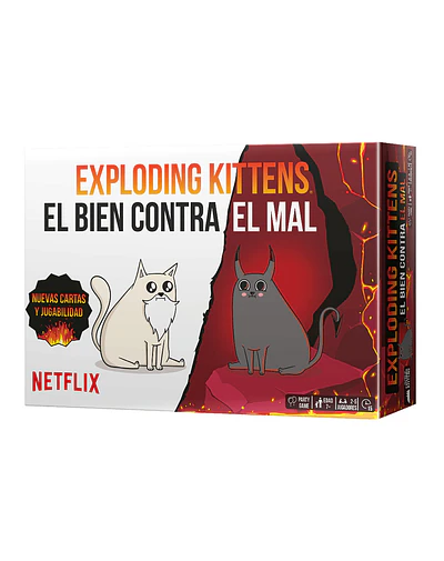 Exploding Kittens: El bien contra el mal