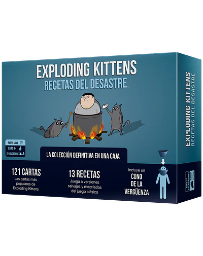 Exploding Kittens Recetas del Desastre