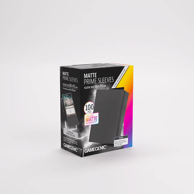 Protectores Gamegenic Matte Prime Sleeves 100 UN 11