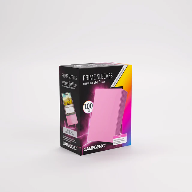 Protectores Gamegenic - Prime Sleeves 100 UN 7