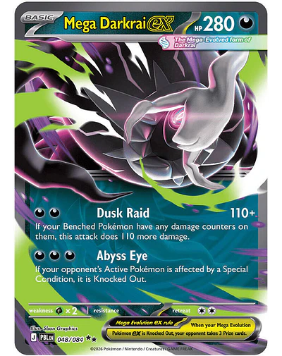 Mega Darkrai ex - 048/084