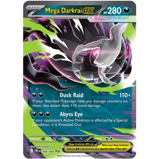 Mega Darkrai ex - 048/084