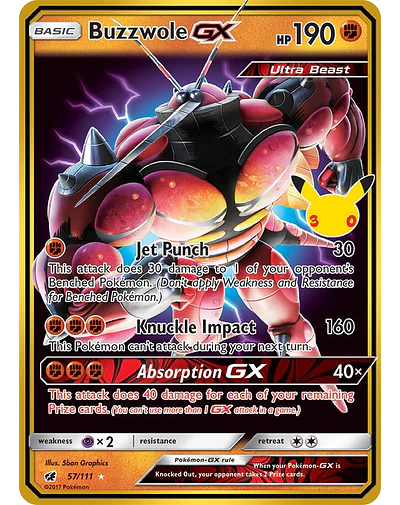 Buzzwole GX - ME: 30th Celebration Classic Collection