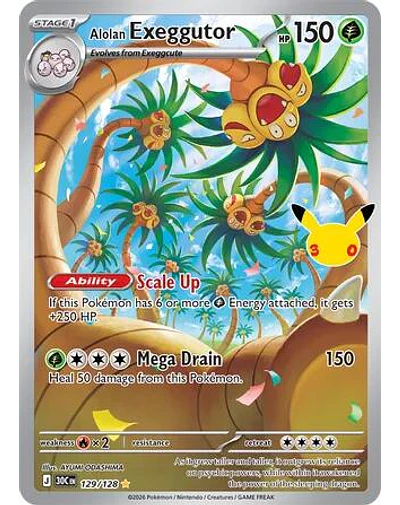 Alolan Exeggutor - 129/128