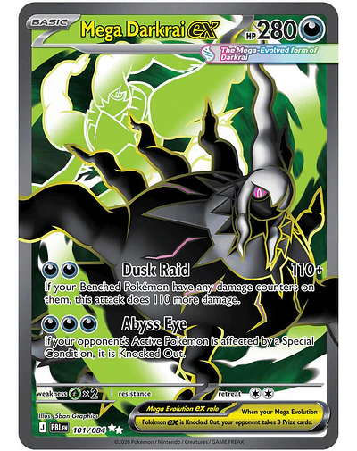 Mega Darkrai ex - 101/084 