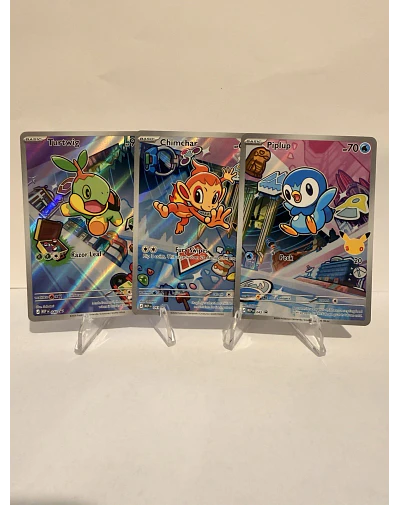 Trio Pokémon Sinnoh First Partner Serie 1