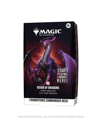 Foundations Commander Decks – Reign of Dragons 