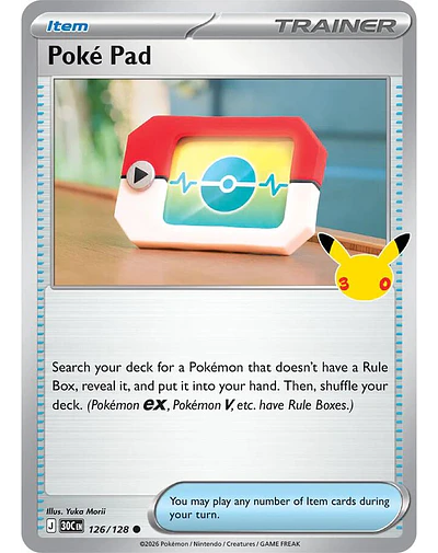 Poke Pad - ME: 30th Celebration (30C)