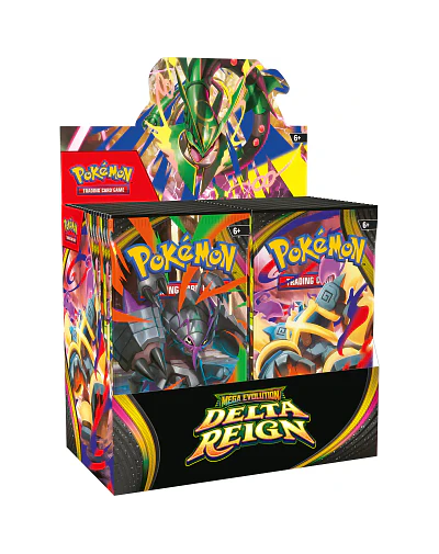 - Preventa - MEGA EVOLUTION - DELTA REIGN - BOOSTER BOX ESP
