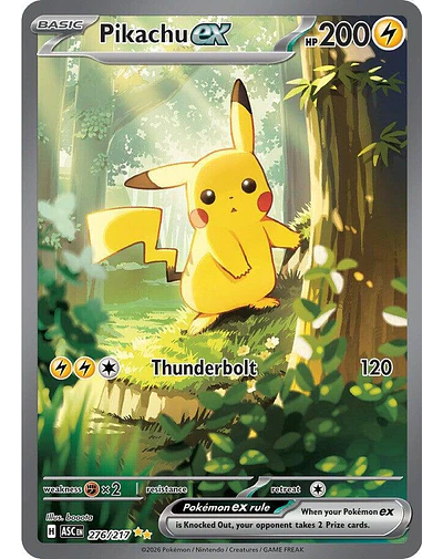 Pikachu ex - 276/217