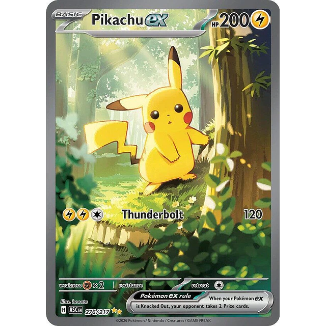 Pikachu ex - 276/217