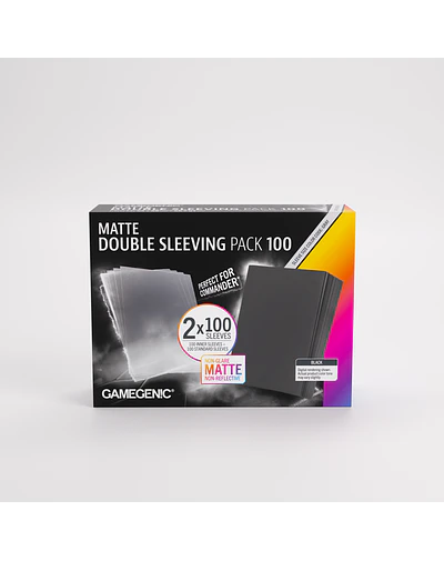 GG MATTE DOUBLE SLEEVING PACK 100 66X91 